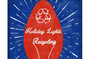 Holiday Lights Recycling graphic