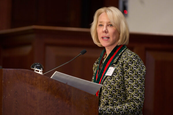 Lindquist installed as Nickerson Dean of the School of Law