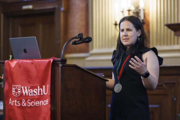 Sinclair installed as Thomas F. Eagleton University Professor of Public Affairs and Political Science