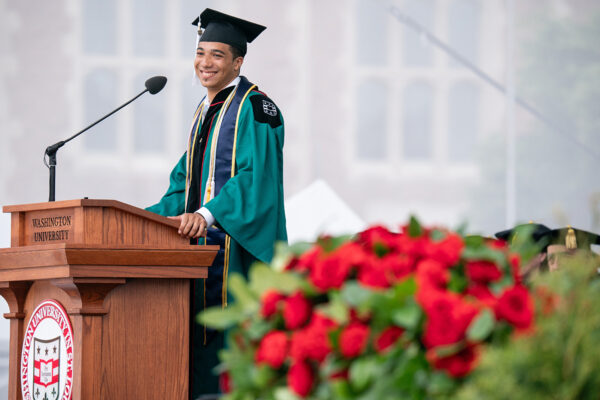Undergraduate student speaker Elijah Darden’s address to the Class of 2025