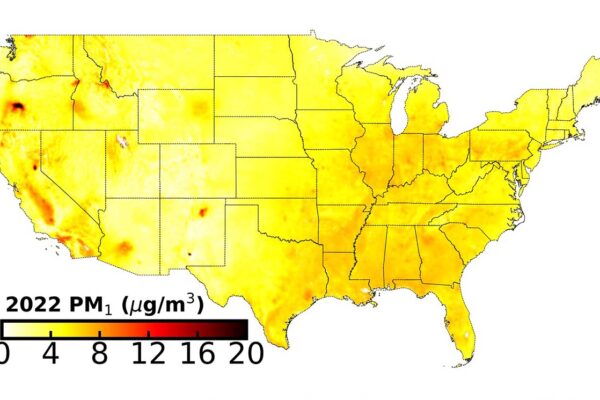Researchers track smaller air pollution particles across US skies