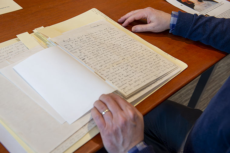 A sampling of the letters exchanged by Howard Nemerov and Joan Levy Coale.