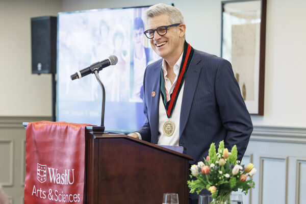 Maxwell installed as Fannie Hurst Professor of Creative Literature