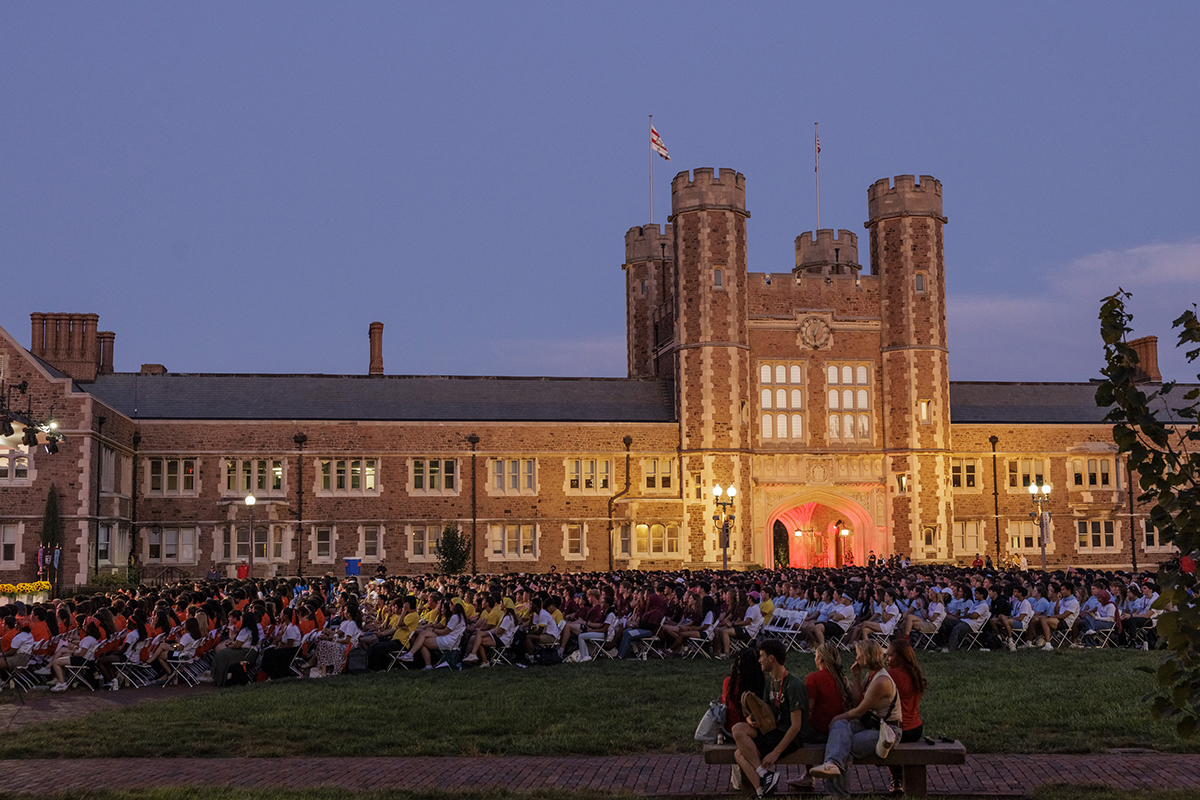 Class of 2029 embodies WashU values