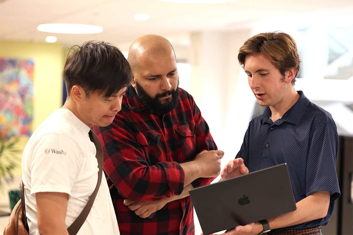 Students in program develop AI tools, advance faculty research