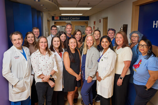 Team performs first pediatric ‘domino’ partial heart transplant in Midwest