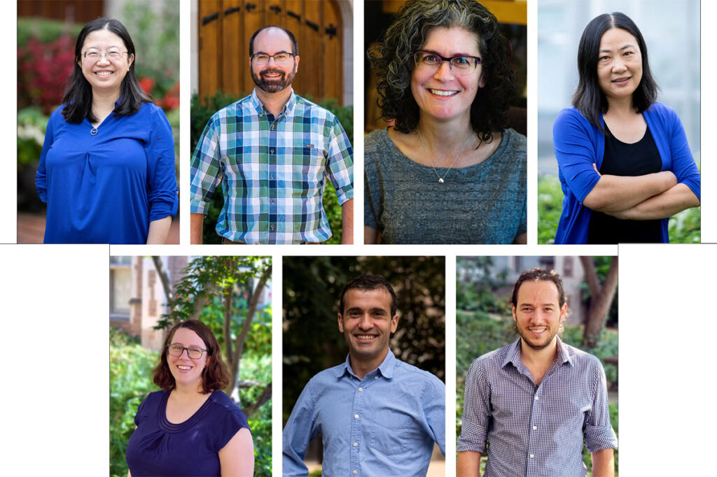 collage of faculty receiving grants