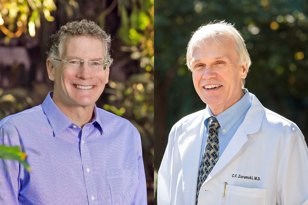 Losos, Zorumski receive faculty achievement awards