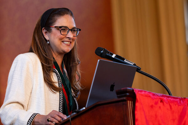 Lohmann installed as the George Engelmann Professor of Botany