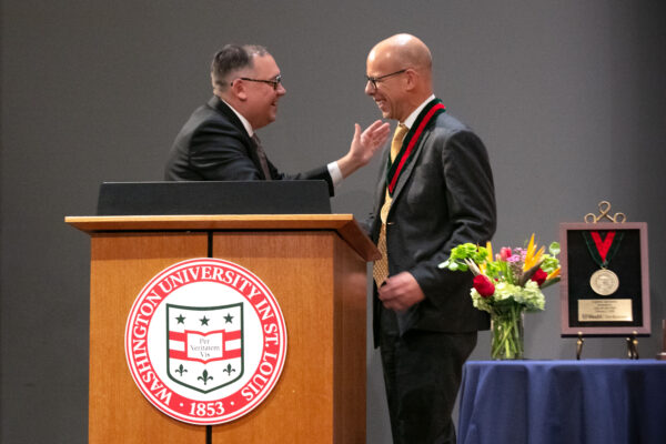 Mazzeo installed as Judy and Jerry Kent&nbsp;Dean