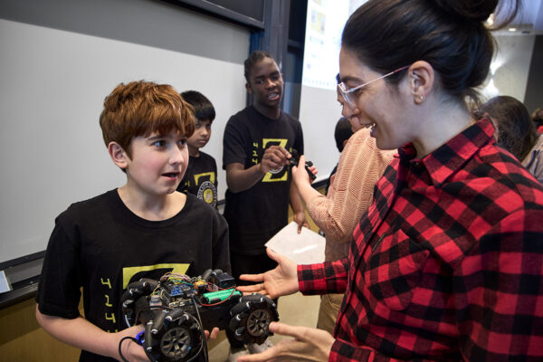 Mock digs to global stage: WashU archaeologist Patania mentors Lego League teams