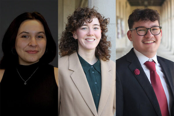 Three WashU students named Gyo Obata Fellows