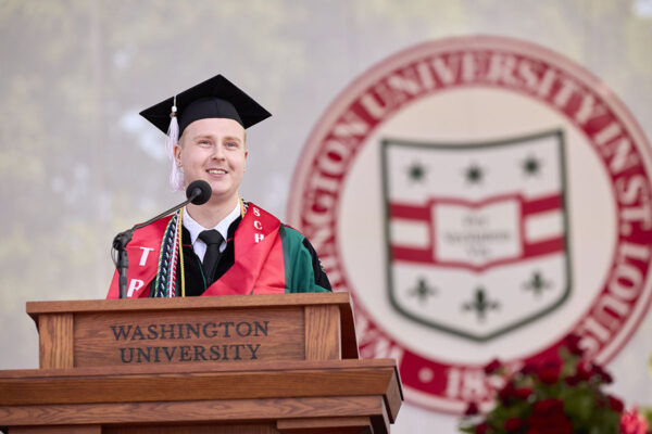 Undergraduate student speaker Mason Shaver’s address to the Class of 2026