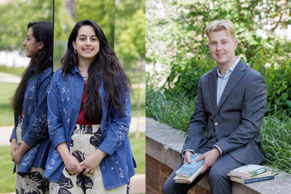 Commencement speakers Popat, Shaver reflect on their time at WashU