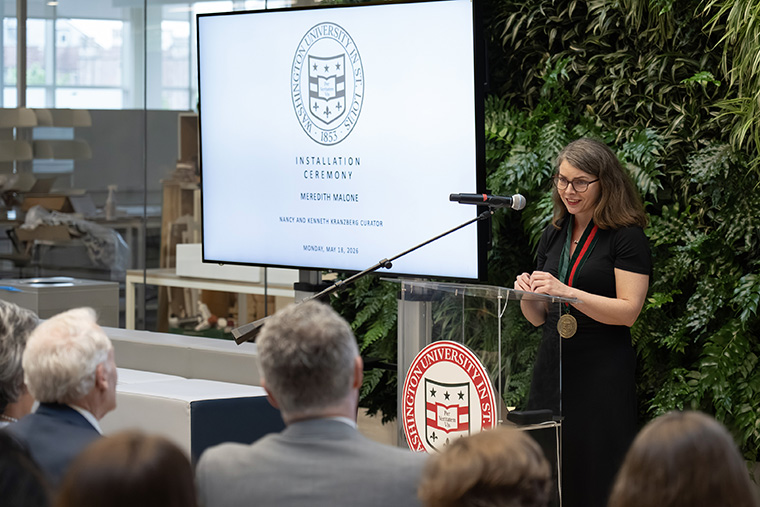 Malone installed as Nancy and Kenneth Kranzberg Curator