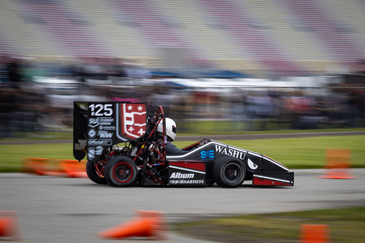 WashU Racing drives to best finish in club history