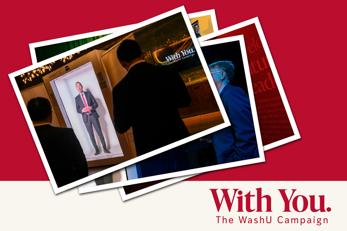 WashU marks one year of With You campaign