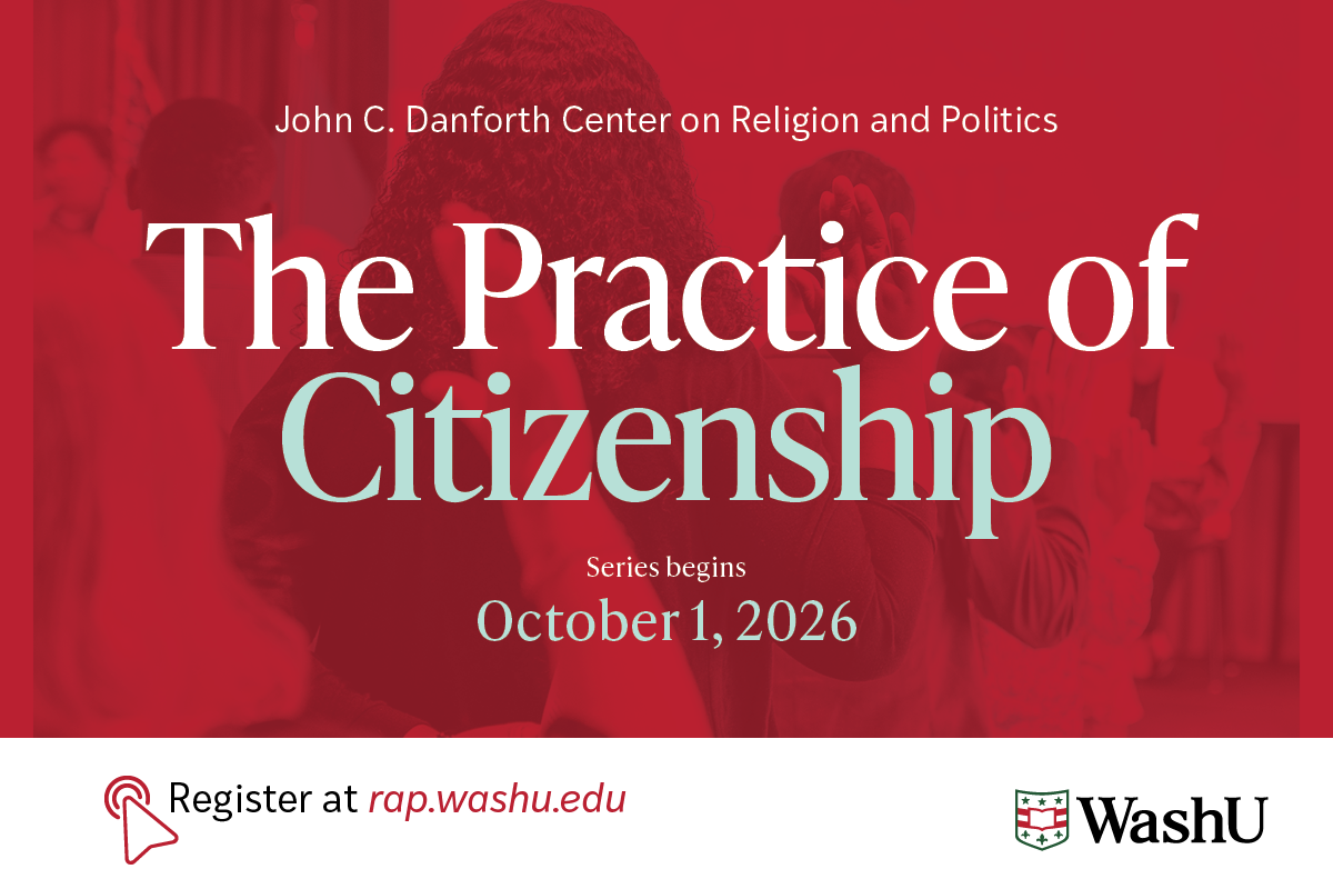 “The Practice of Citizenship” series, presented by the WashU John C. Danforth Center on Religion and Politics, invites participants to think critically about what it means to be a citizen. The series begins tonight with a presentation on “Revisiting the American Indian Citizenship Act of 1924” by Philip J. Deloria, of Harvard University, in Knight Hall.